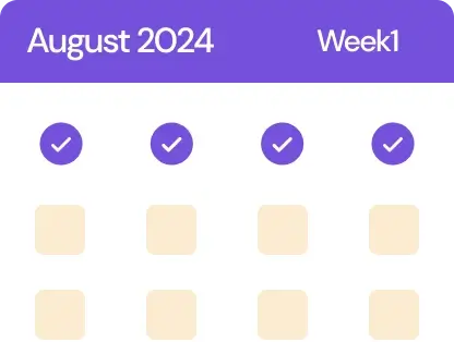Illustration Consistent Schedule