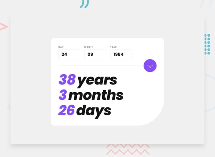 Age calculator app